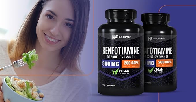 Benfotiamine 300mg | 200 Capsules | B1 |