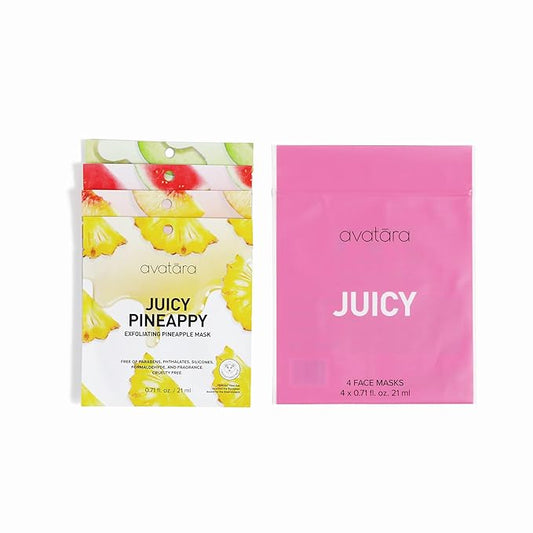 Avatara Juicy Face Mask Set of 4, Face