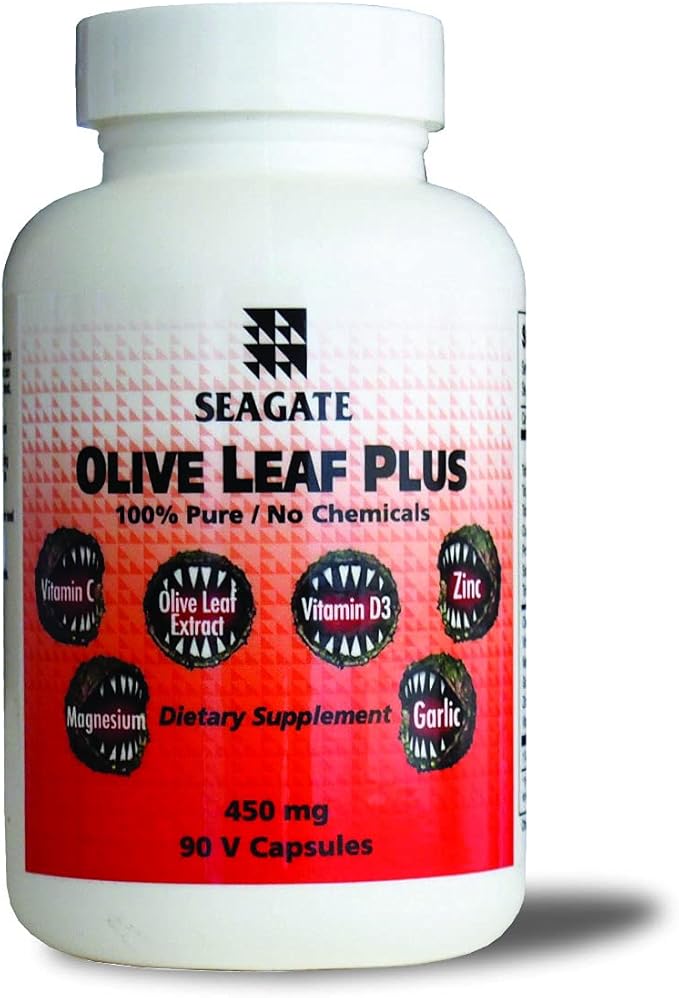 Seagate Products Olive Leaf Plus 450mg 90 V