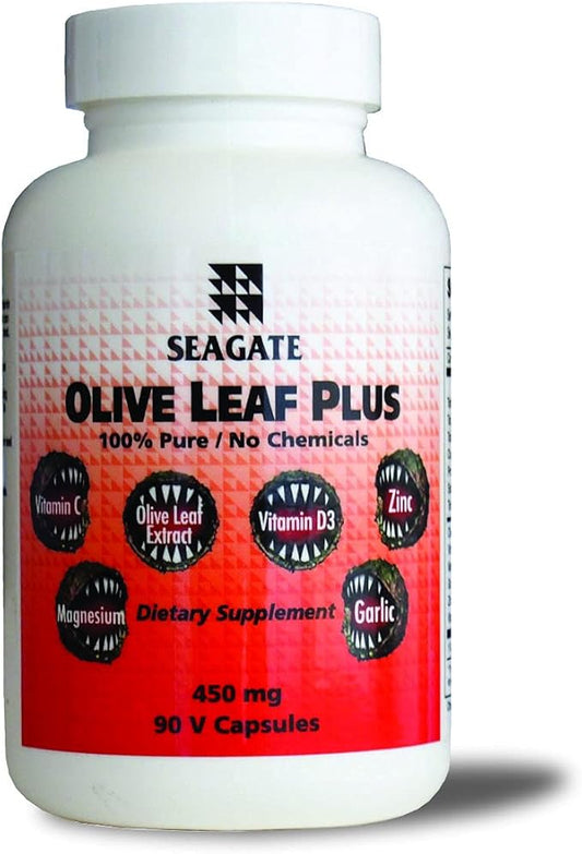Seagate Products Olive Leaf Plus 450mg 90 V