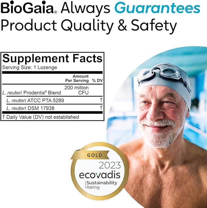BioGaia Oral Health Probiotic Lozenges