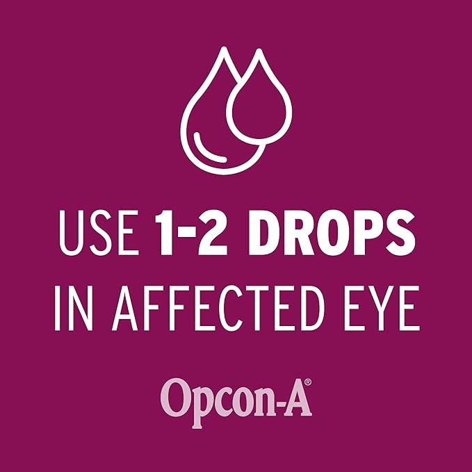 Opcon-A Allergy Eye Drops by Bausch 0.5 Fl 2)