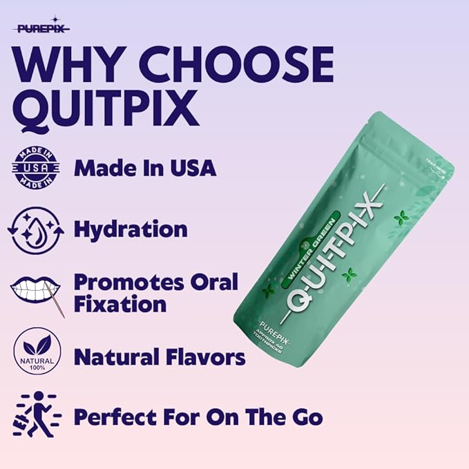 Seasonal Flavor Infused Premium Flavored Toothpicks 40 Approx