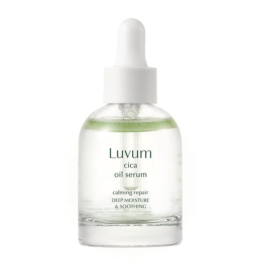 Calming Repair Cica Oil Serum 1.01 fl. oz - Centella Oil Serum - Advanced Centella - Hydrating & Calming - Ideal for Acne-Prone & Sensitive Skin - Korean Skin Care