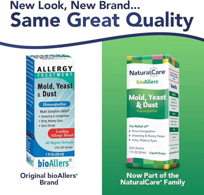 NaturalCare by bioAllers Allergy Treatment Homeopathic 1 Fl (371400702017)
