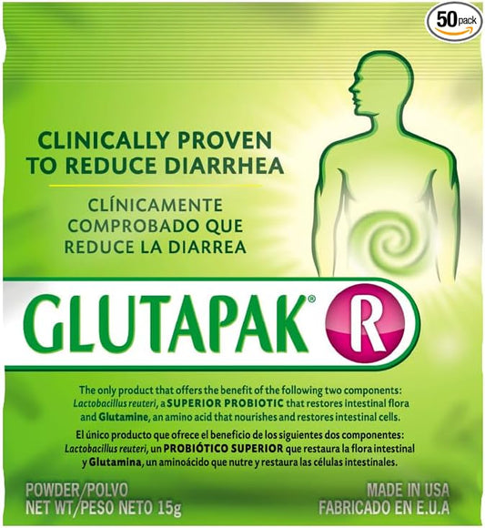 R Probiotics with Glutamine and Lactobacillus 15g per 50 Packets