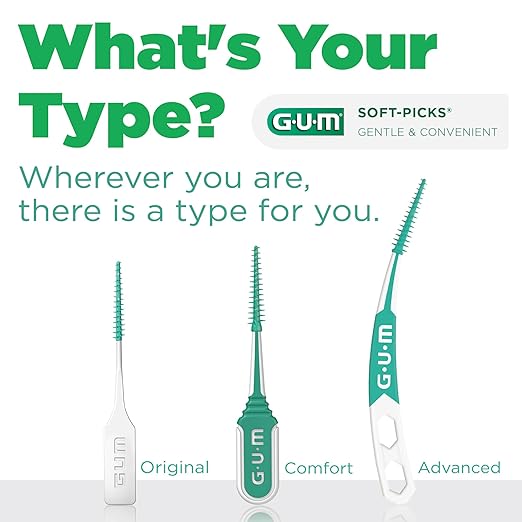 GUM Soft-Picks Wide Space, Easy to 100ct (3pk) (3pk)