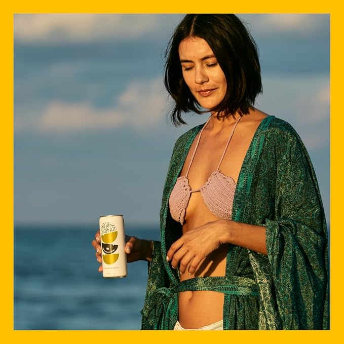 Once Upon a Coconut Pineapple Coconut Water - Natural Hydrating Low Calorie Drink with Electrolytes - No Added Sugar or Sweeteners - 10.8 fl oz (Pack of 12)