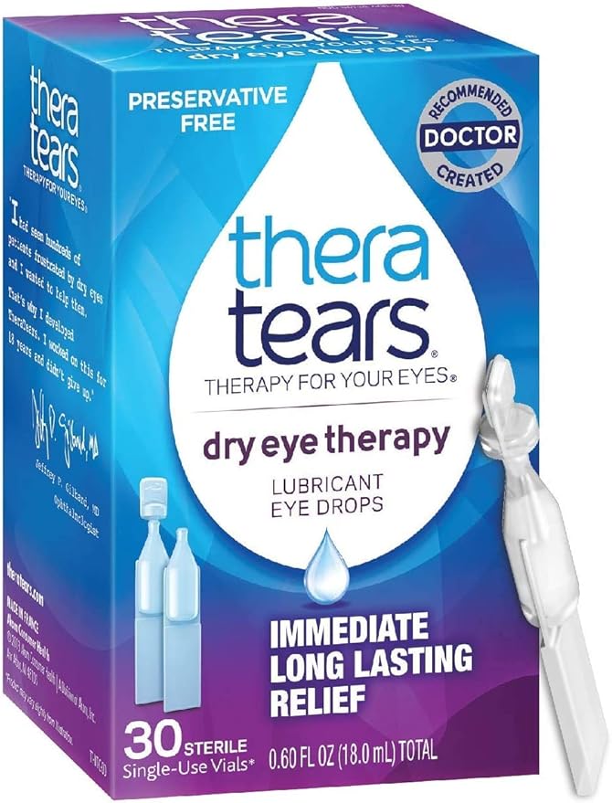 TheraTears Dry Eye Therapy 30 Vials 150 Count