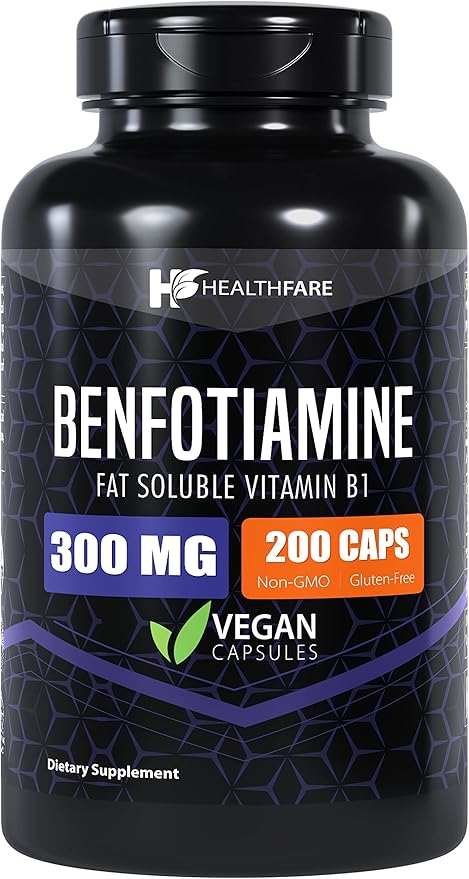 Benfotiamine 300mg | 200 Capsules | B1 |