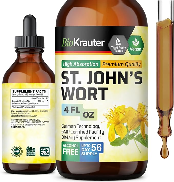 St Johns Wort Tincture 4 Fl.Oz.