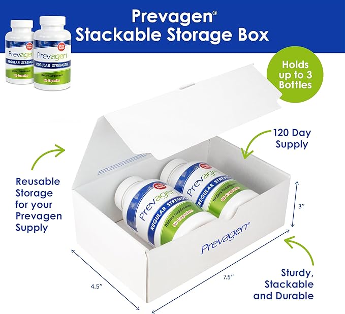 Prevagen Regular Strength 10mg, 60 Capsules |2 Pack|