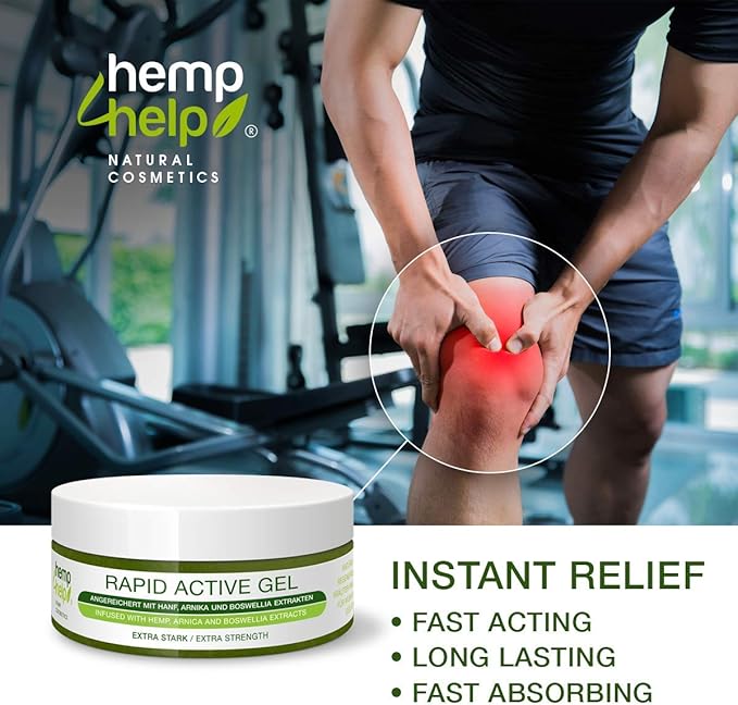 Organic Quality Hemp & Arnica Relief Gel 6.8 oz