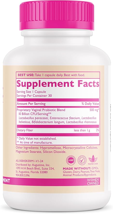 Vaginal Probiotics for Women 10 Billion 30 Capsules
