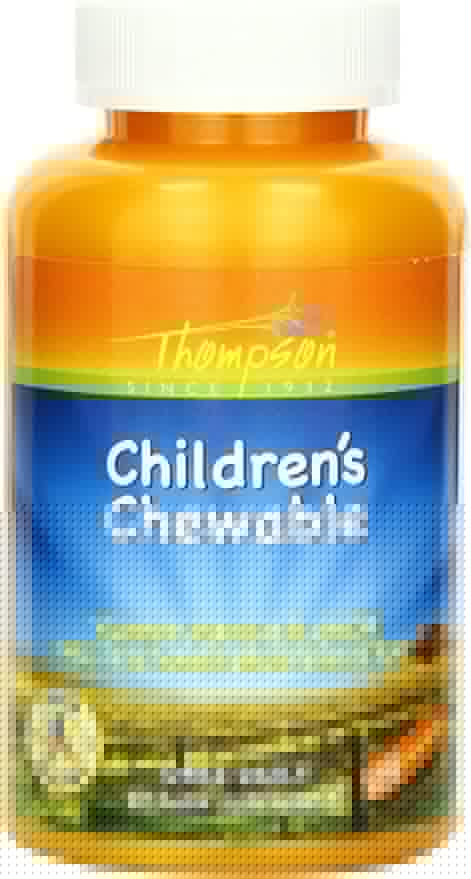 Thompson Children's Multi, Chewable, Punch (Btl-Plastic) 120ct