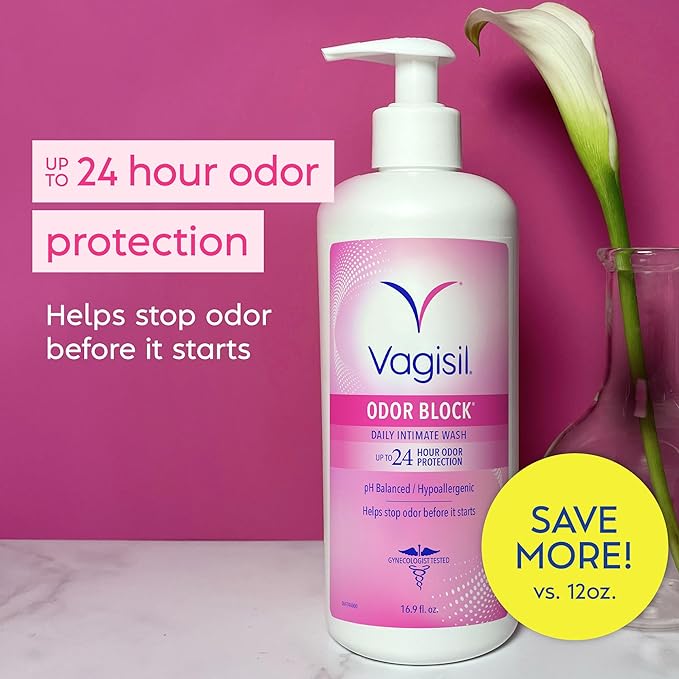 Vagisil Feminine Wash for Intimate Area 16.9 oz