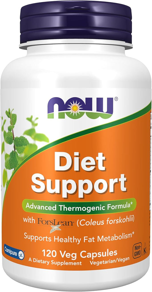 NOW Supplements, Diet Support with ForsLean® 120 Veg