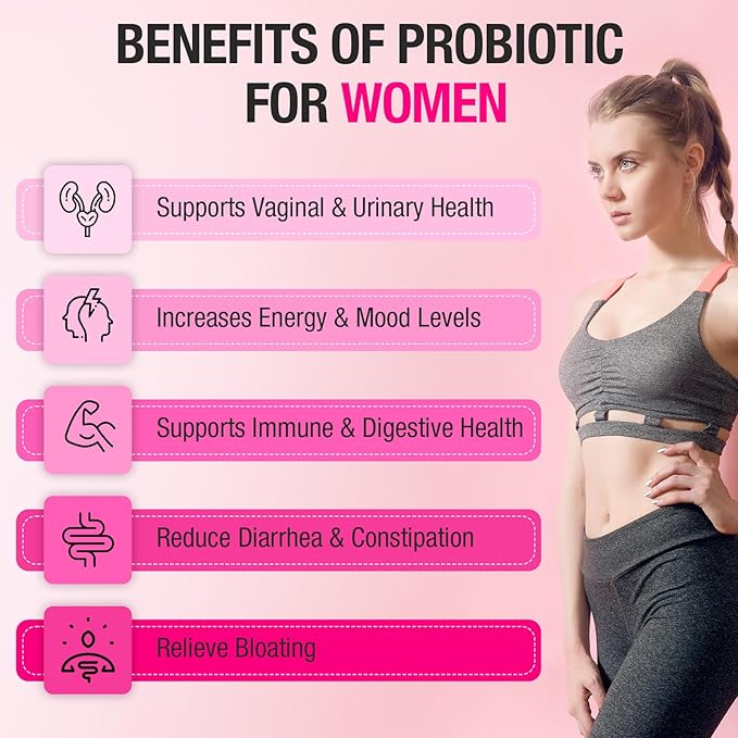 Probiotics for Women, 70 Billion CFU 13-IN-1 Women's 4 Month