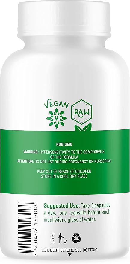 Organic Wheatgrass 60 Capsules