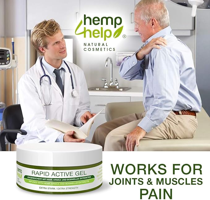 Organic Quality Hemp & Arnica Relief Gel 6.8 oz