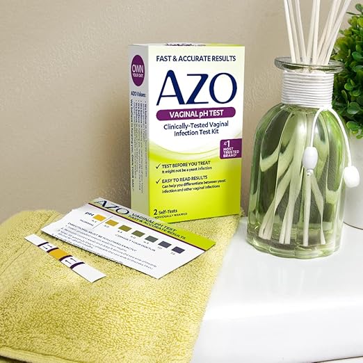 AZO Vaginal pH Test Kit, Clinically-Tested #1 Most 2 Self-Tests