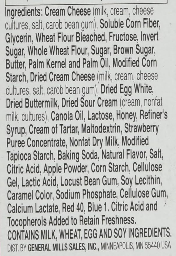 Fiber One, NEW CHEESECAKE BARS! STRAWBERRY, 5 Bars Per Box (1 Box)