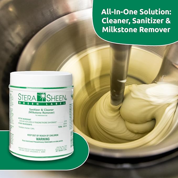 Sanitizer, Cleaner, & Milkstone Remover 4 lb. (4 count)