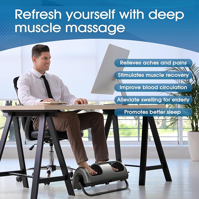TISSCARE Shiatsu Foot Massager with Heat: