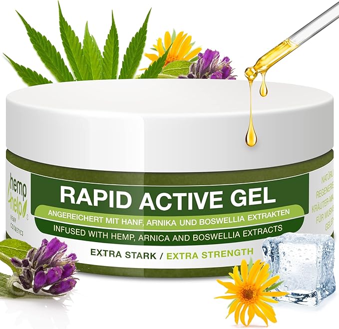 Organic Quality Hemp & Arnica Relief Gel 6.8 oz