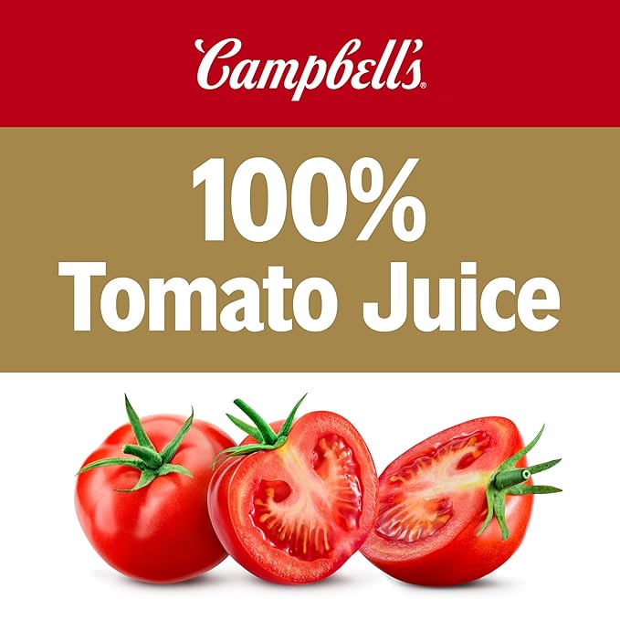 Campbell’s 100% Tomato Juice, 64 fl oz Bottle