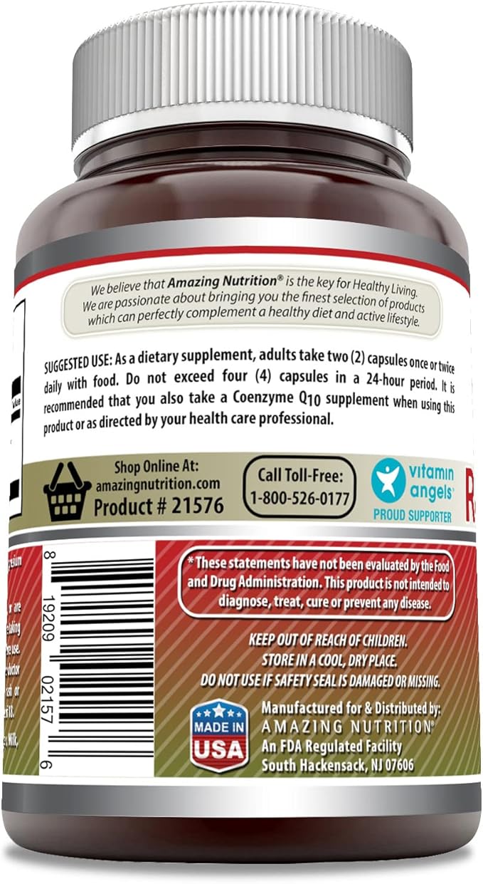 Amazing Formulas Red Yeast Rice 1200mg 240 Capsules