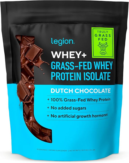 LEGION Whey+ Chocolate Whey Isolate Protein 30 Servings