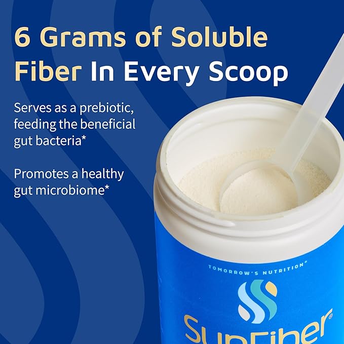 Tomorrow's Nutrition, Sunfiber, Prebiotic Fiber Supplement 30 Servings