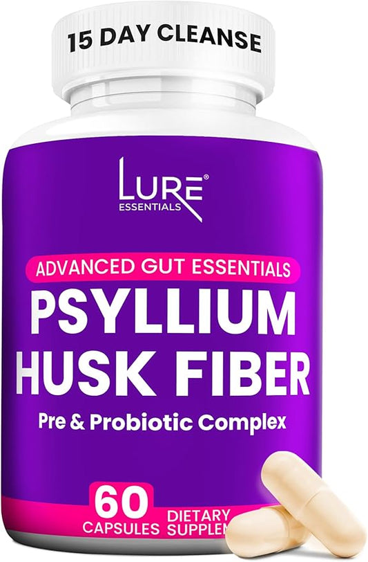 LURE Essentials Psyllium Husk Capsules
