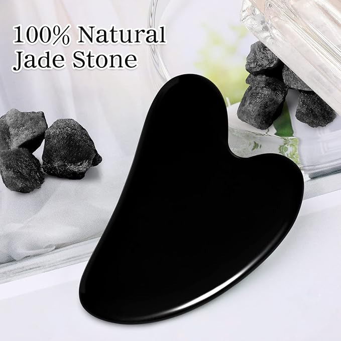 rosenice Gua Sha Facial Tools Black