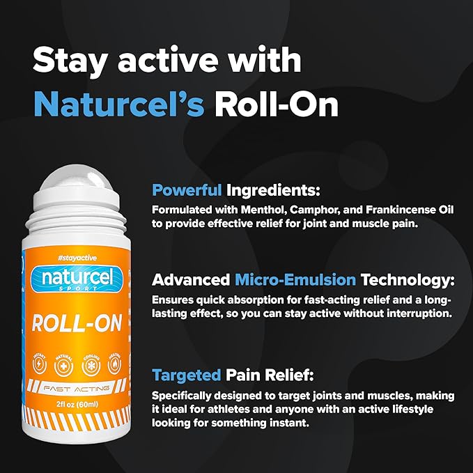 Sport Roll-On, 2FL OZ, Topical Reliever