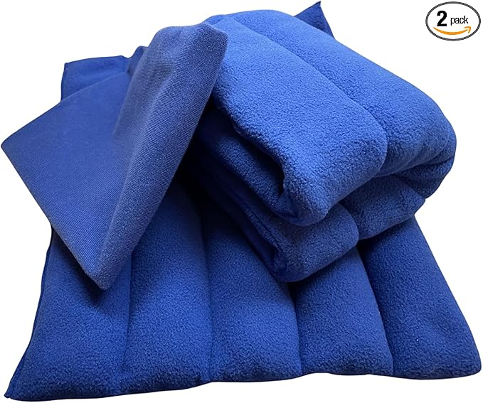 Weighted Heating Pad Microwavable Natural Moist 2 Pieces, 11x13” Each