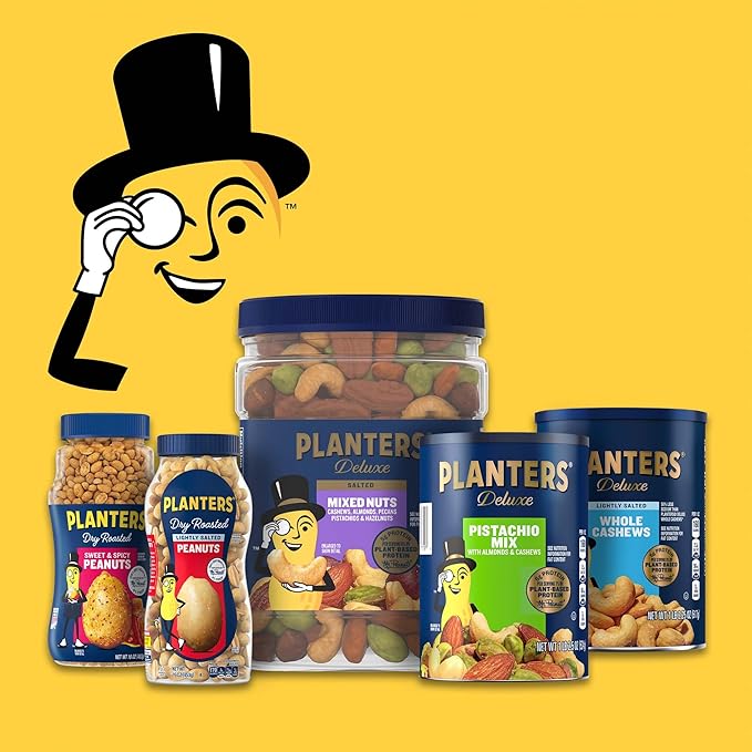 PLANTERS Deluxe Cashews, Almonds & Pecans, 15.25 Oz