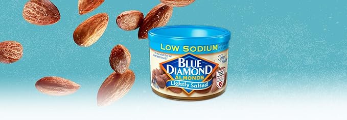 Blue Diamond Almonds, Lightly Salted, Low 6 Ounce