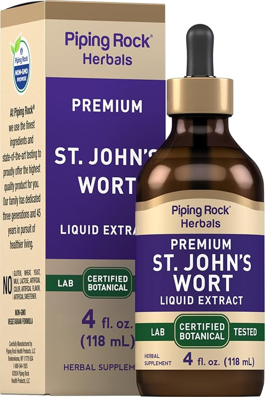 Piping Rock St Johns Wort Tincture Liquid 4 fl