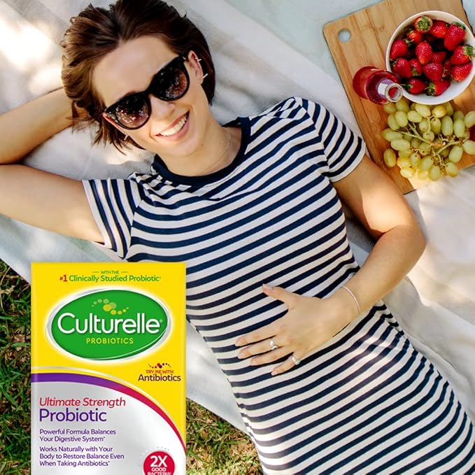 Culturelle Ultimate Strength Probiotic for Men 20 Billion 30 Count