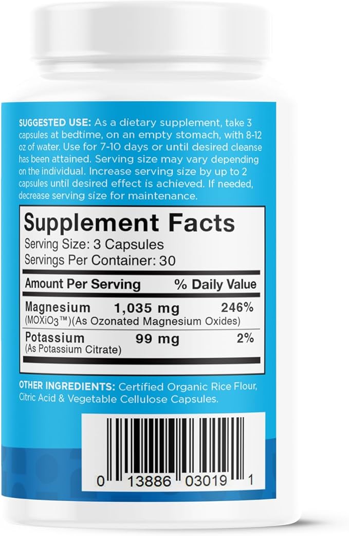 nbpure MagO7 - Natural Colon Cleanse 90 Capsules