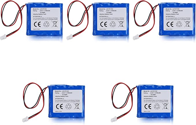 5pc GPRHORW01018 Battery Replacement for PureI ES8 Hand L91VP-F4C Battery