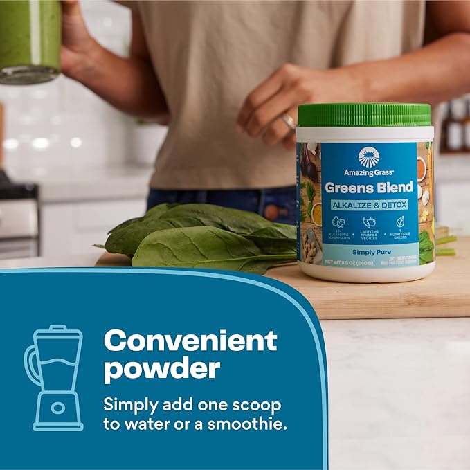Amazing Grass Greens Superfood Alkalize & 30 Servings