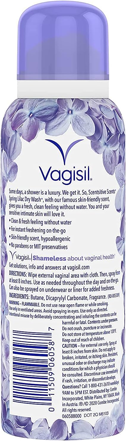 Vagisil Scentsitive Scents Feminine Dry Wash 2.6 Ounce 1)