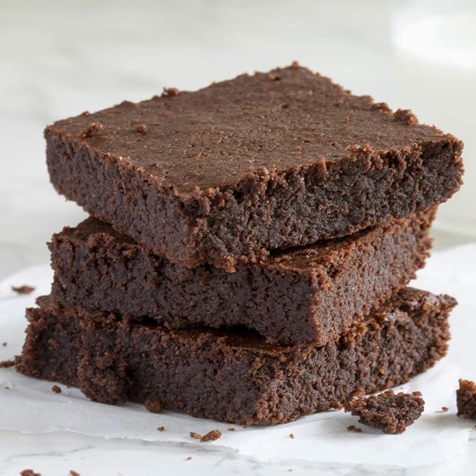 Miss Jones Baking Brownie Mix - Almond Flour, Gluten Free, Low Carb, No Sugar Added, Naturally Sweetened Desserts & Treats - Keto, Diabetic, Atkins, WW, Paleo Friendly (Pack of 2)