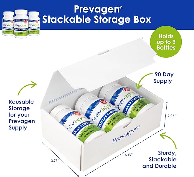 Prevagen Regular Strength 10mg, 30 Capsules |3 Pack|
