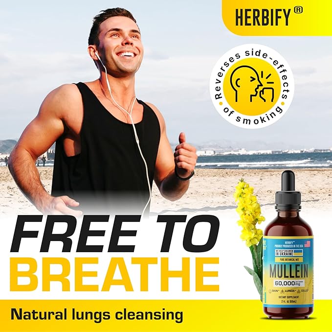 HERBIFY Mullein Drops 2 Oz
