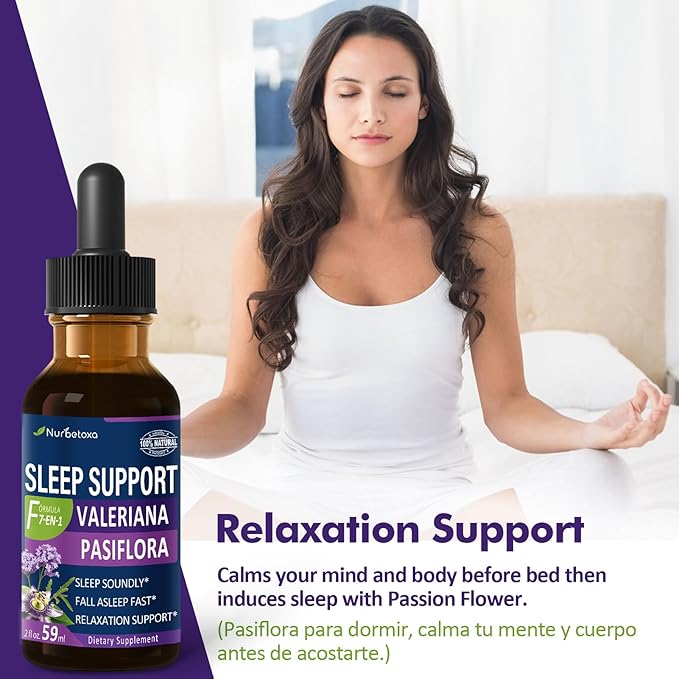 Valerian Sleep Support Drops, Gotas de 2oz