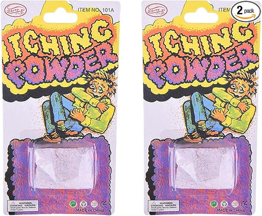 2Pcs Purple Helpful Funny Powder Safe 14cm and 7.5cm Easy